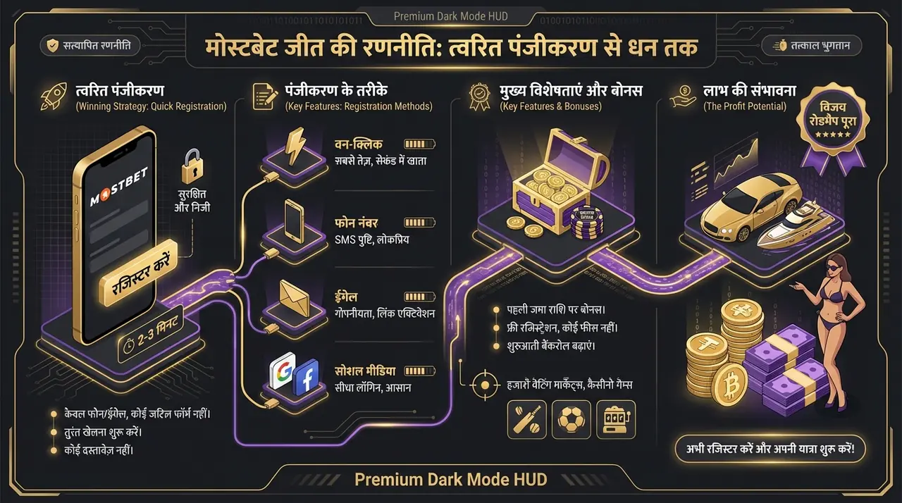 Mostbet रजिस्ट्रेशन