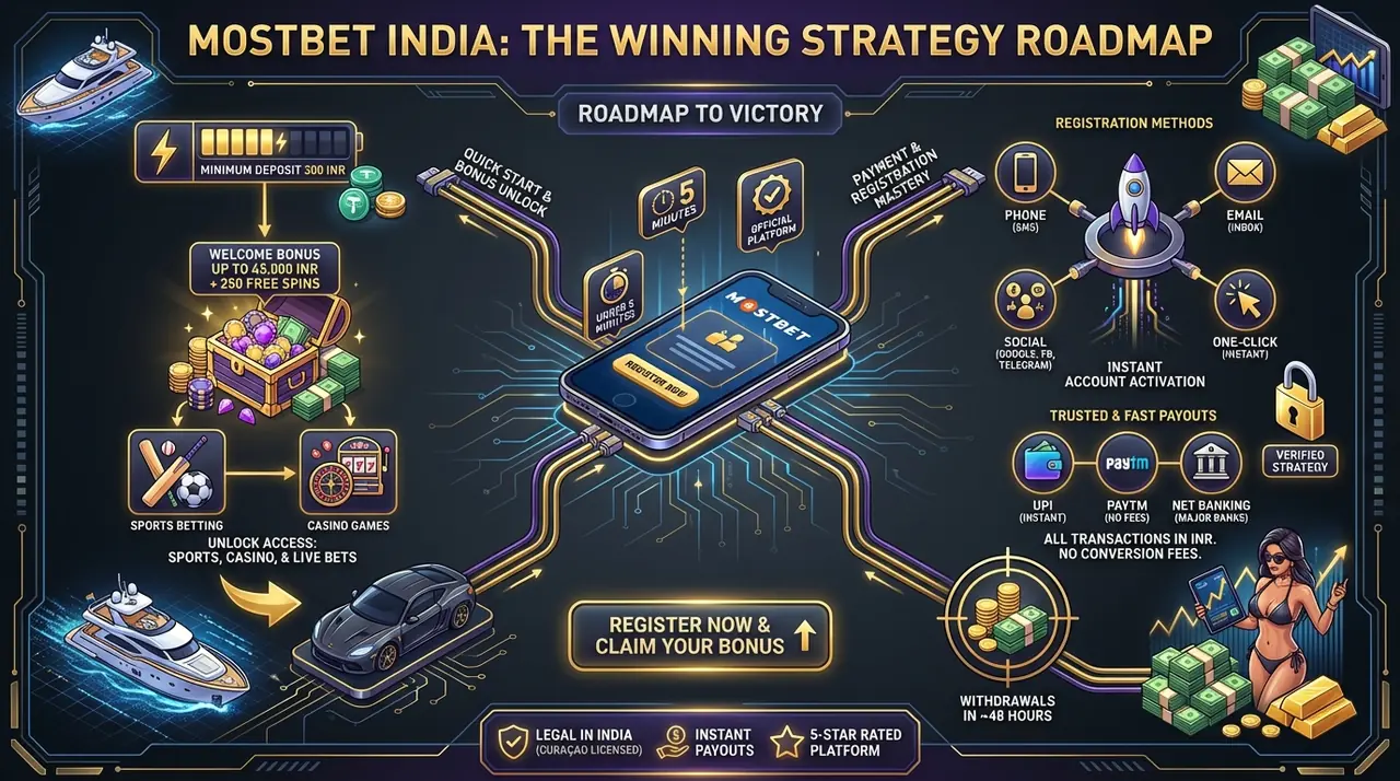 Mostbet registration